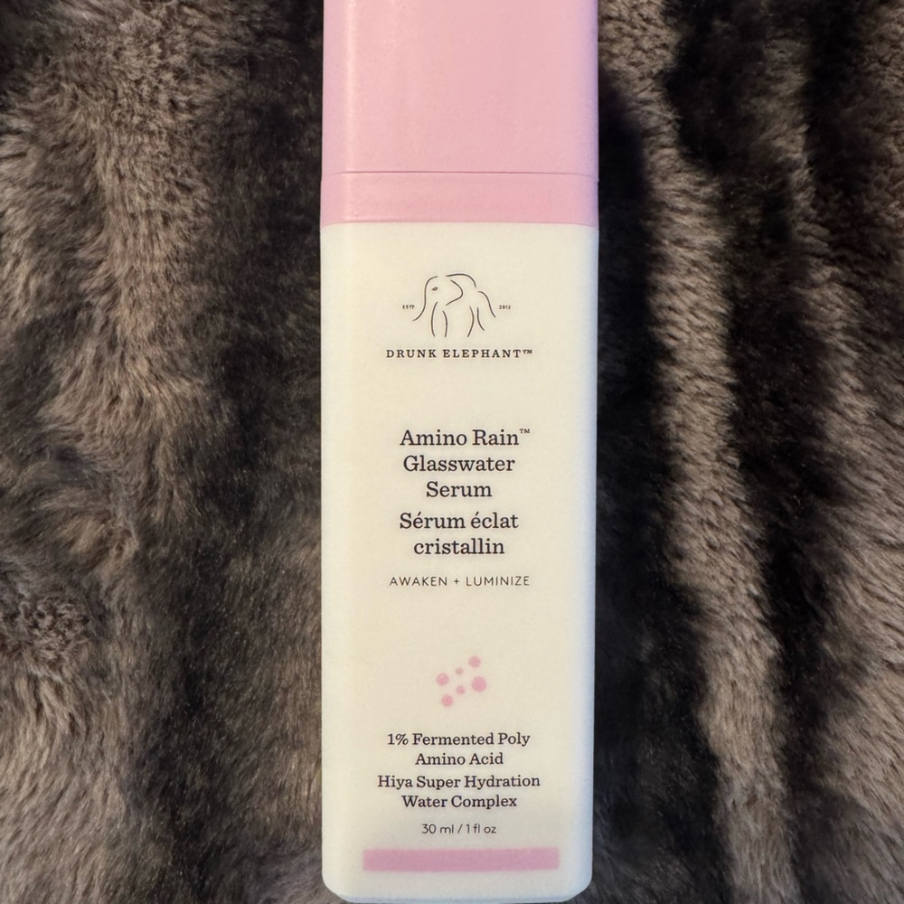 Drunk Elephant Amino Acid Serum in White and Pink
